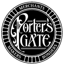 PG PORTER'S GATE MERCHANTS MAKERS BONDERS logo