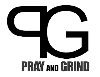 PG PRAY AND GRIND logo