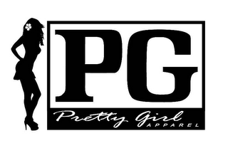 PG PRETTY GIRL APPAREL logo