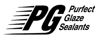 PG PURFECT GLAZE SEALANTS logo