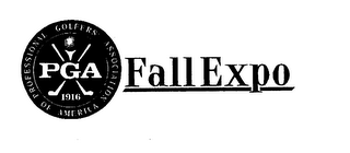 PGA 1916 PROFESSIONAL GOFLERS ASSOCIATION OF AMERICA FALL EXPO logo