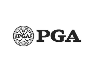 PGA 1916 PROFESSIONAL GOLFERS' ASSOCIATION OF AMERICA PGA logo