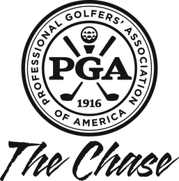 PGA 1916 PROFESSIONAL GOLFERS' ASSOCIATION OF AMERICA THE CHASE logo