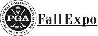 PGA 1916 PROFESSIONAL GOLFERS' ASSOCIATION OF AMERICA FALL EXPO logo