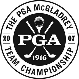 PGA 1916 THE PGA MCGLADREY TEAM CHAMPIONSHIP 2007 logo