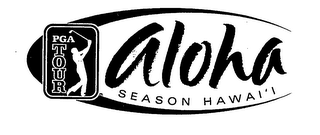 PGA TOUR ALOHA SEASON HAWAI'I logo