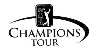PGA TOUR CHAMPIONS TOUR logo
