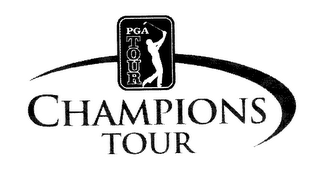 PGA TOUR CHAMPIONS TOUR logo