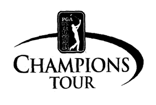PGA TOUR CHAMPIONS TOUR logo