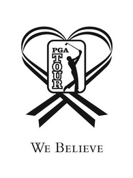 PGA TOUR WE BELIEVE logo