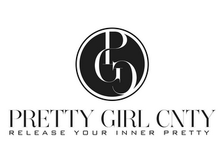 PGC PRETTY GIRL CNTY RELEASE YOUR INNER PRETTY logo