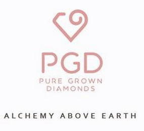 PGD PURE GROWN DIAMONDS ALCHEMY ABOVE EARTH logo