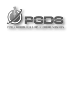 PGDS POWER GENERATION & DISTRIBUTION SERVICES logo