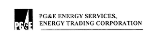 PG&E ENERGY SERVICES, ENERGY TRADING CORPORATION logo