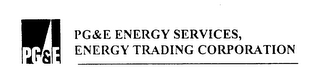 PG&E ENERGY SERVICES, ENERGY TRADING CORPORATION logo