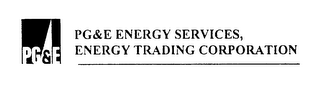 PG&E ENERGY SERVICES, ENERGY TRADING CORPORATION logo
