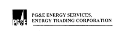 PG&E PG&E ENERGY SERVICES, ENERGY TRADING CORPORATION logo