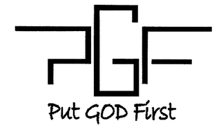 PGF PUT GOD FIRST logo