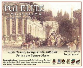 PGI ELITE COLLECTION AREA RUGS logo