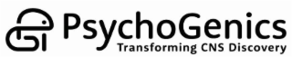 PGI PSYCHOGENICS TRANSFORMING CNS DISCOVERY logo