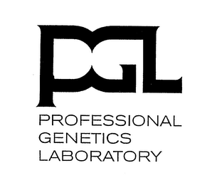 PGL PROFESIONAL GENETICS LABORATORY logo