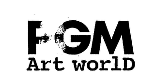 PGM ART WORLD logo