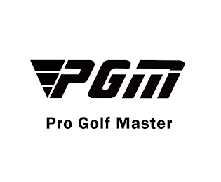 PGM PRO GOLF MASTER logo