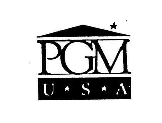 PGM U S A logo