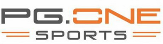 PG.ONE SPORTS logo