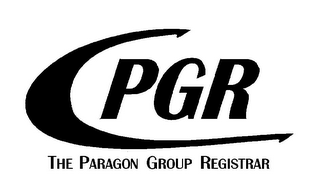 PGR THE PARAGON GROUP REGISTRAR logo