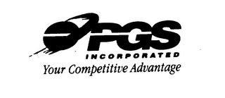 PGS INCORPORATED YOUR COMPETITIVE ADVANTAGE logo