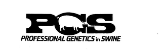 PGS PROFESSIONAL GENETICS IN SWINE logo