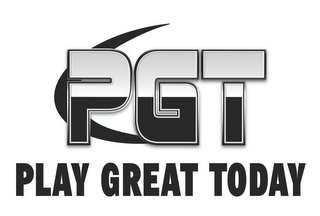 PGT PLAY GREAT TODAY logo