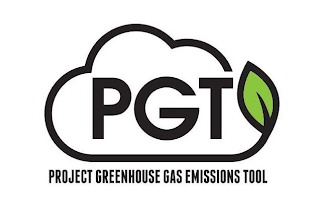 PGT PROJECT GREENHOUSE GAS EMISSION TOOL logo