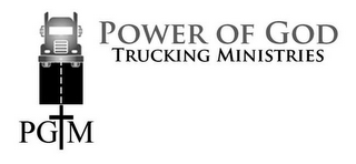 PGTM POWER OF GOD TRUCKING MINISTRIES logo