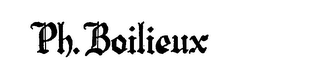 PH. BOILIEUX logo