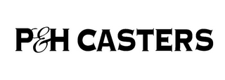 P&H CASTERS logo