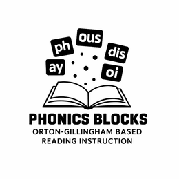 PH DIS OI PHONICS BLOCKS AY ORTON-GILLINGHAM BASED READING INSTRUCTION OUS logo