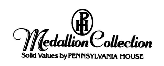 PH MEDALLION COLLECTION SOLID VALUES BY PENNSYLVANIA HOUSE logo