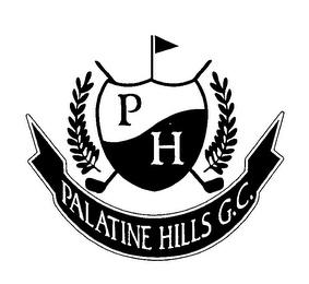 PH PALATINE HILLS G.C. logo