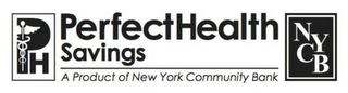 PH PERFECTHEALTH SAVINGS A PRODUCT OF NEW YORK COMMUNITY BANK NYCB logo