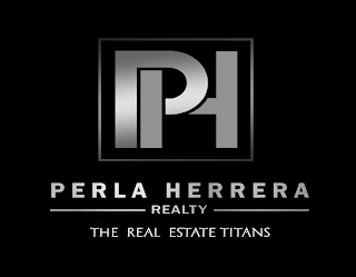 PH PERLA HERRERA REALTY THE REAL ESTATE TITANS logo