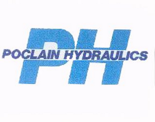 PH POCLAIN HYDRAULICS logo