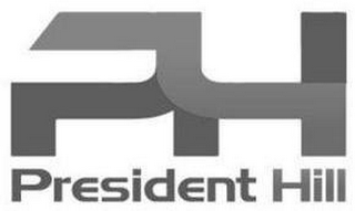 PH PRESIDENT HILL logo