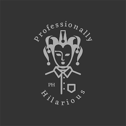 PH PROFESSIONALLY HILARIOUS logo