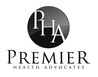 PHA; PREMIER HEALTH ADVOCATES logo
