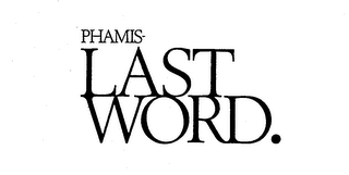 PHAMIS-LASTWORD. logo