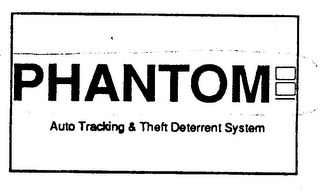 PHANTOM AUTO TRACKING & THEFT DETERRENT SYSTEM logo