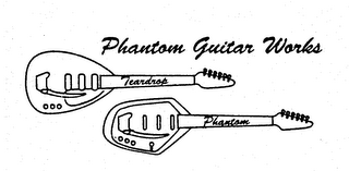 PHANTOM GUITAR WORKS TEARDROP PHANTOM logo