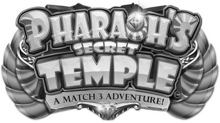 PHARAOH'S SECRET TEMPLE A MATCH 3 ADVENTURE! logo